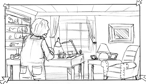 TerraCuddles Storyboard Panel